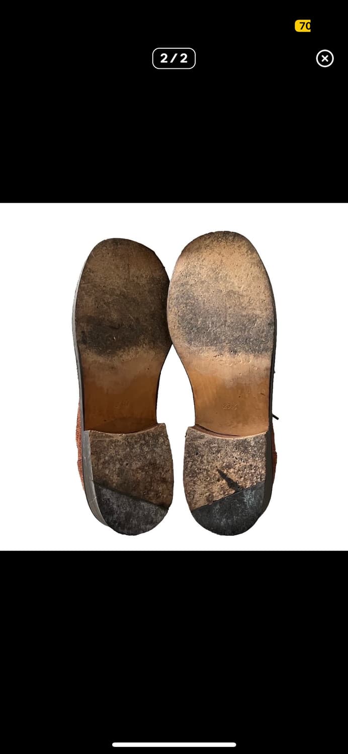 꼼데가르송 트리콧 구두 상품이미지2