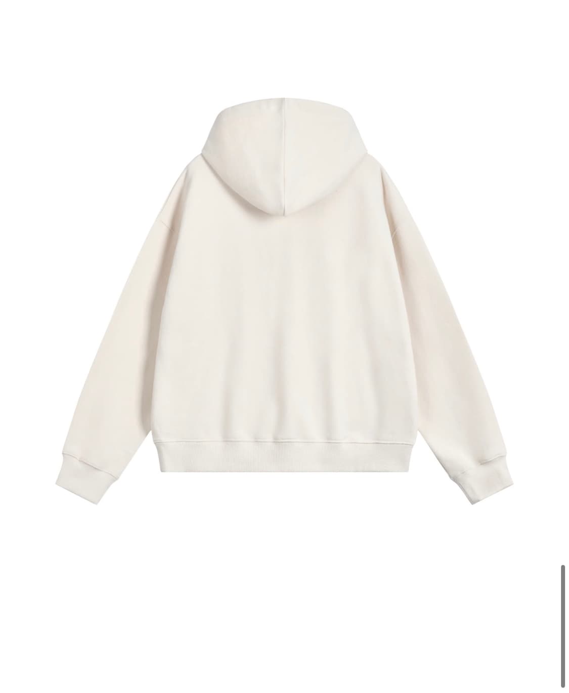 Emis 이미스 아플리케 후드티 아이보리 L 새상품 상품이미지3