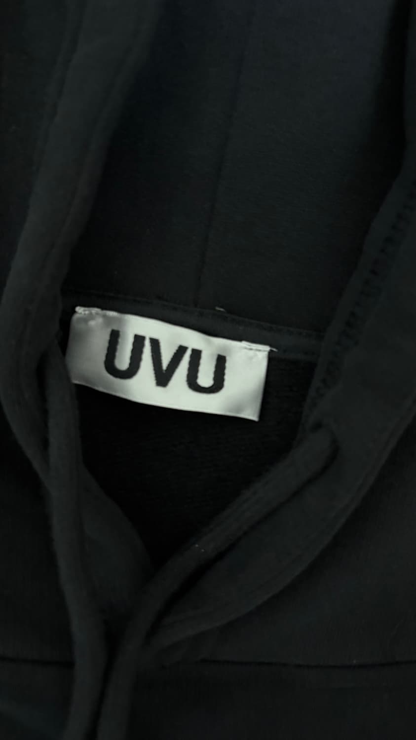 UVU 서울 마라톤 후드 블랙 상품이미지3