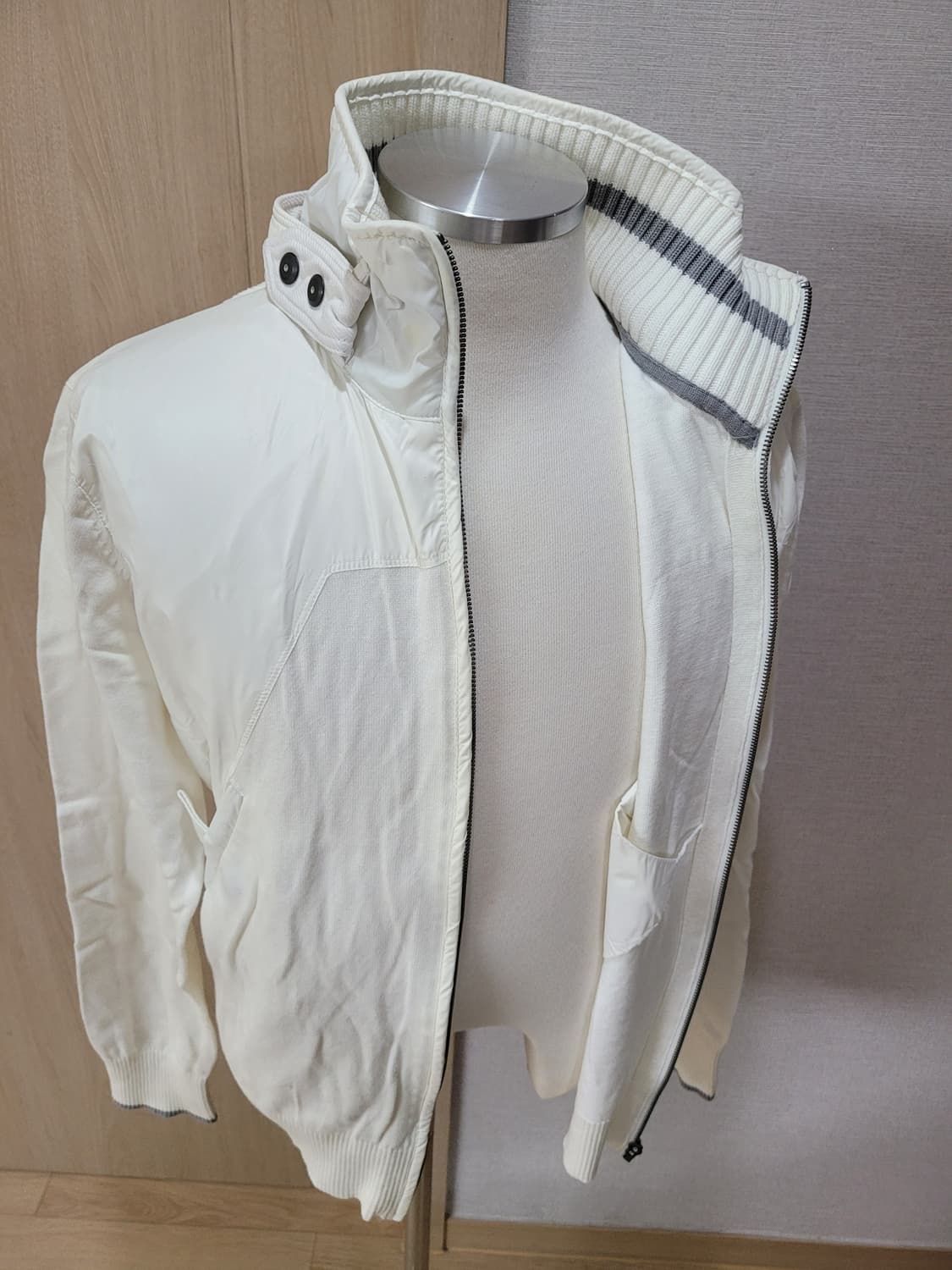 지스타 G-STAR RAW 남자 패딩 자켓 L 화이트 상품이미지8