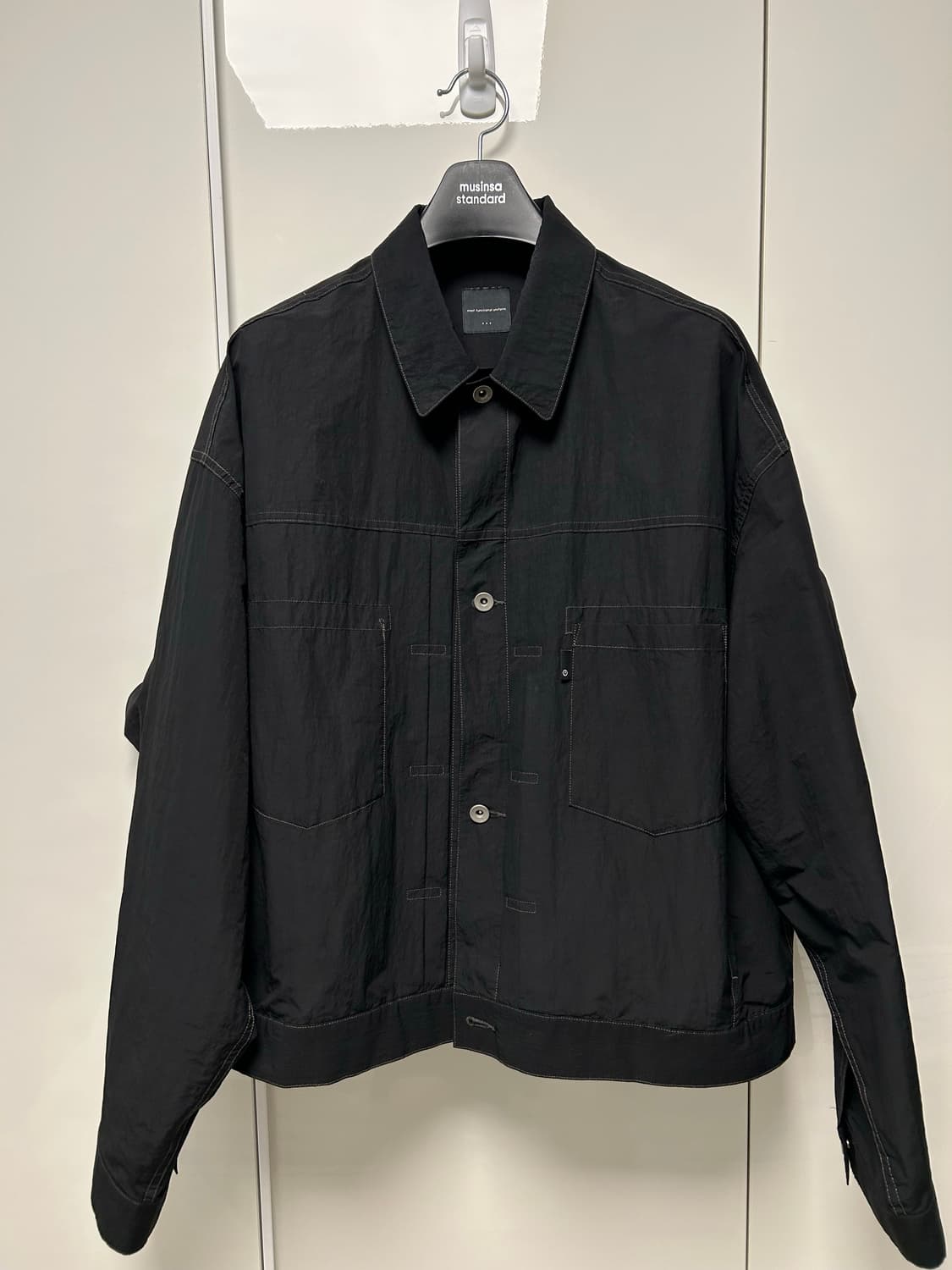 [3] 모이프 트러커 자켓 블랙 상품이미지1