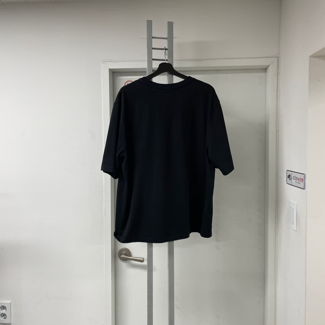 AMI 아미 블랙 반팔 티셔츠 XL 상품이미지8