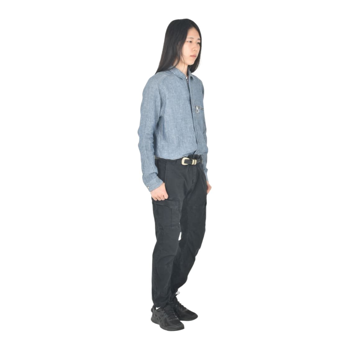 솔리드옴므 린넨 자켓형 셔츠  상품이미지4