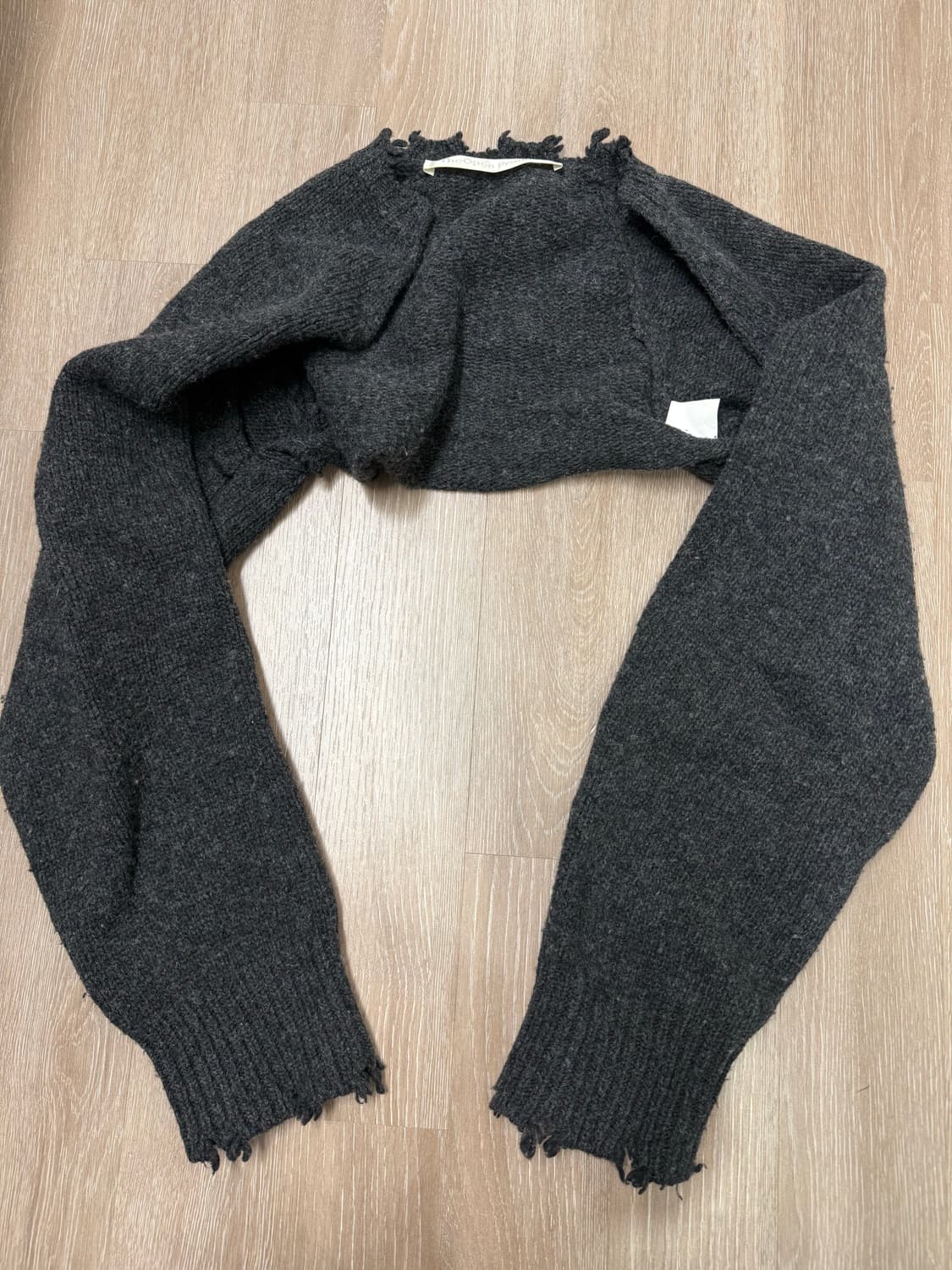 더오픈프로덕트 그레이 볼레로 상품이미지2