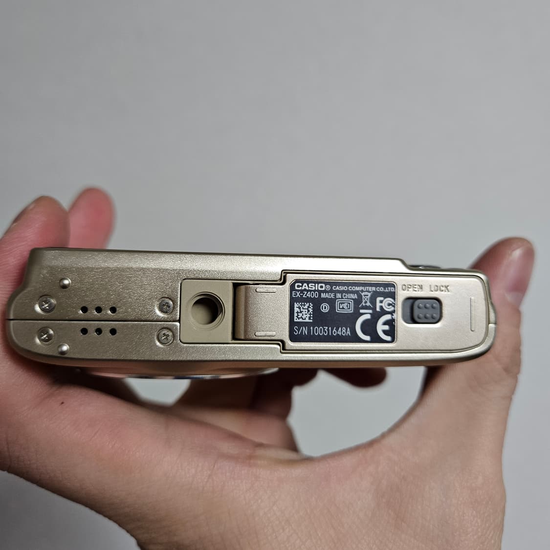 [태연 방지민 디카] 카시오 엑슬림 EX-Z400 골드 빈티지 디카 상품이미지6