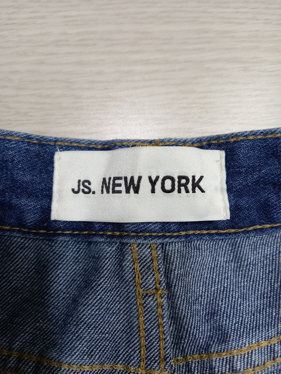 34-35 JS. NEWYORK 워싱 와이드진 찢청 35-259 상품이미지7