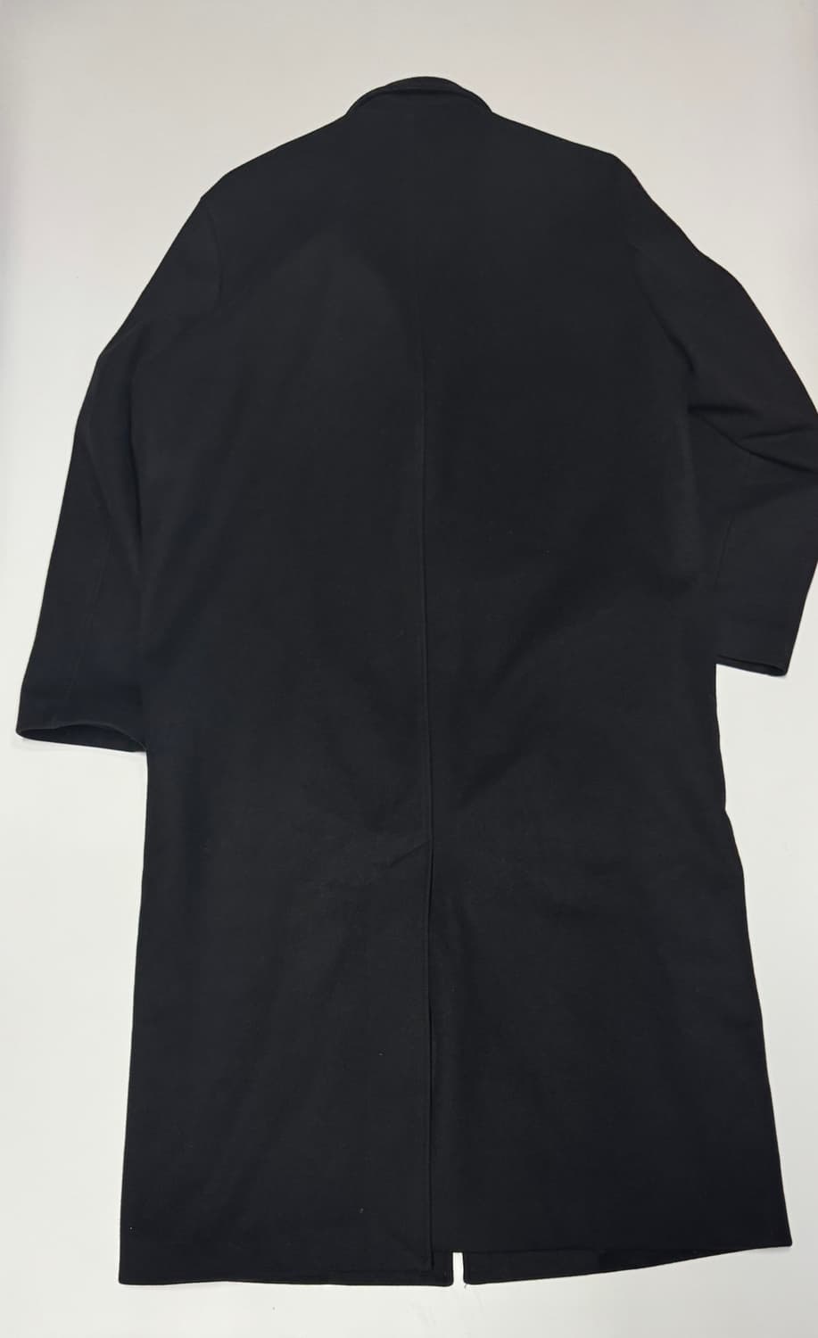 비바스튜디오 캐시미어 혼용 울 블랙 롱 코트 XL 상품이미지2