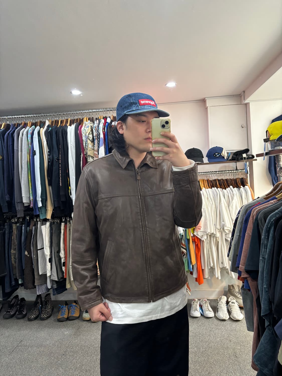 마크스앤스펜서 레더 자켓 상품이미지7
