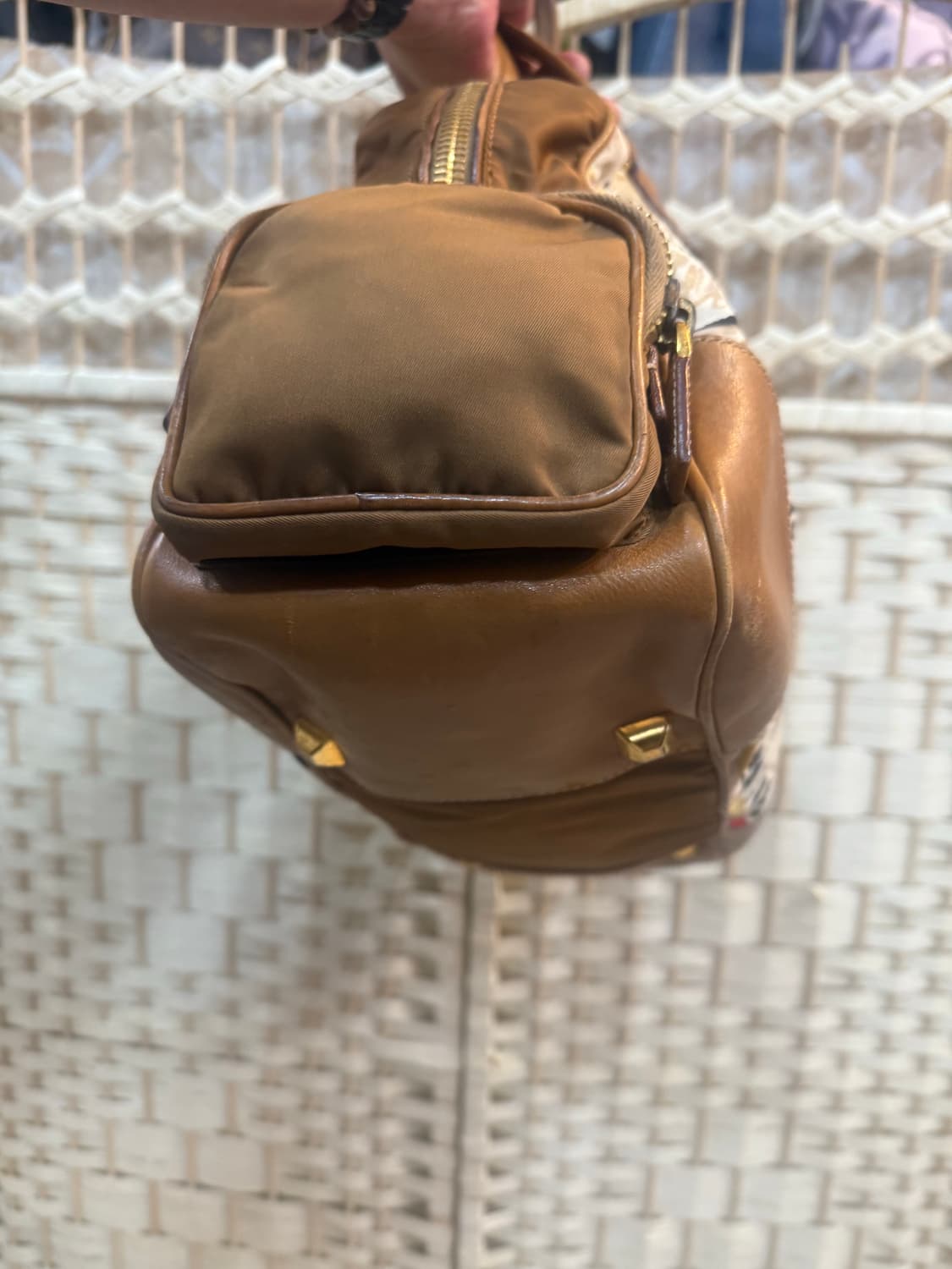 정품 프라다 나일론 멀티컬러 숄더백 팝니다 상품이미지6