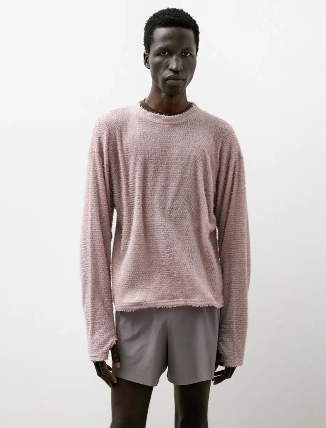 [3] 누어 샤그 스웨터 퍼플도브 상품이미지3