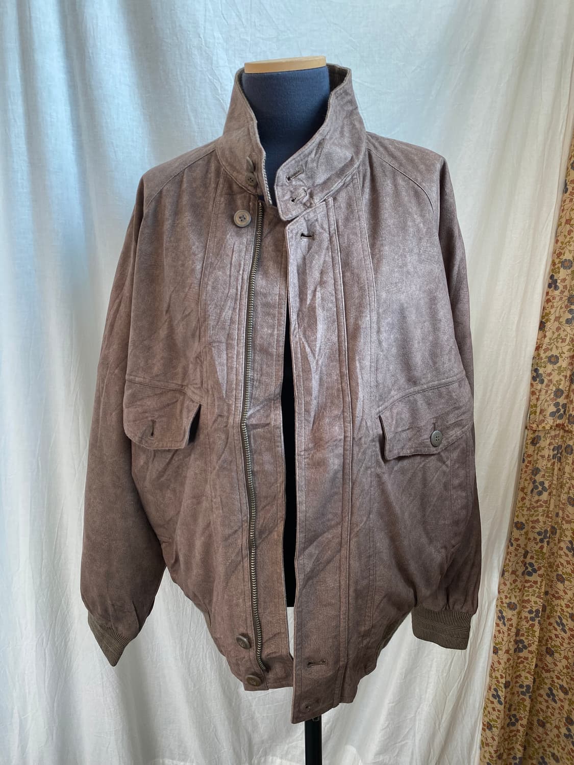 NICRO 스웨이드 블루종(MEN L) 상품이미지10