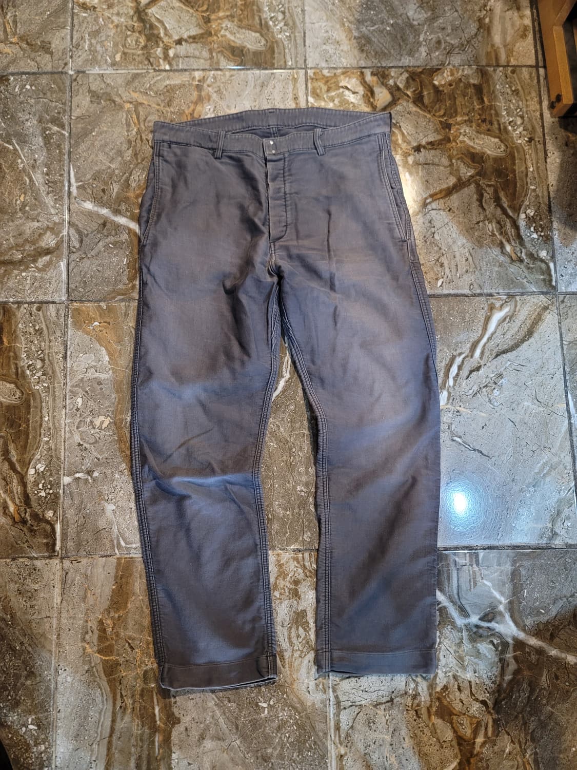 비즈빔 다크그레이 몰스킨 프렌치 워크팬츠  상품이미지1