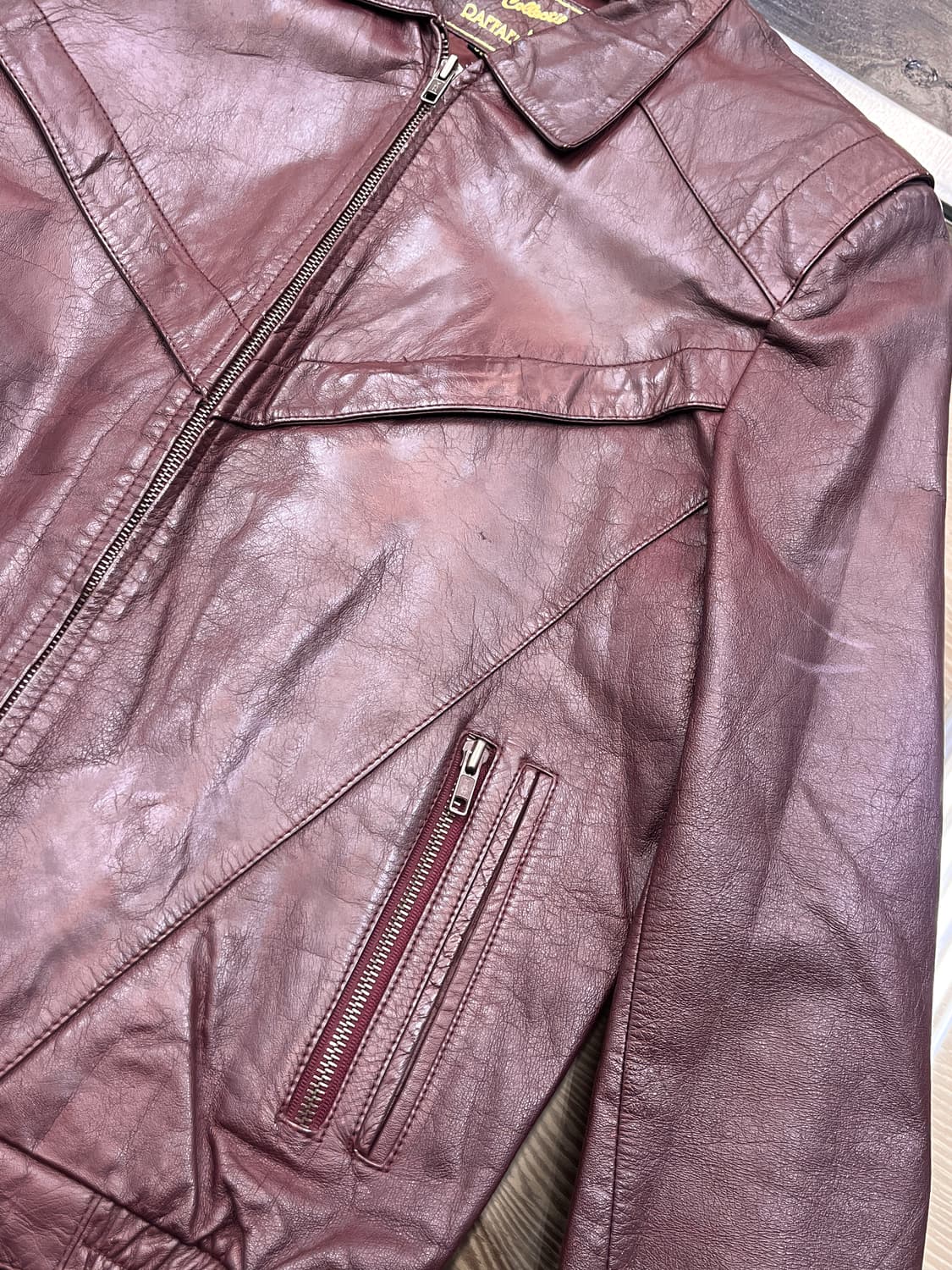 라파엘로 90's 레더 자켓 상품이미지7