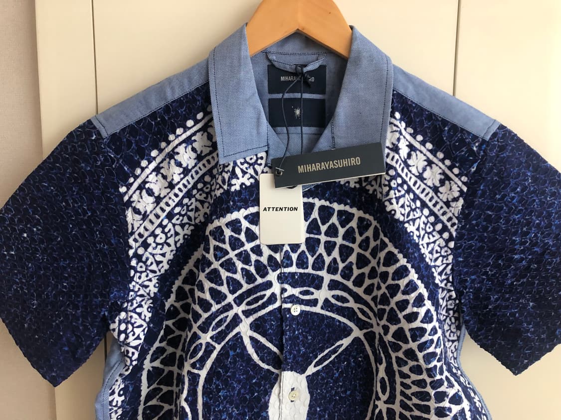 미하라 야스히로 입체 프린트 반팔 셔츠 상품이미지2