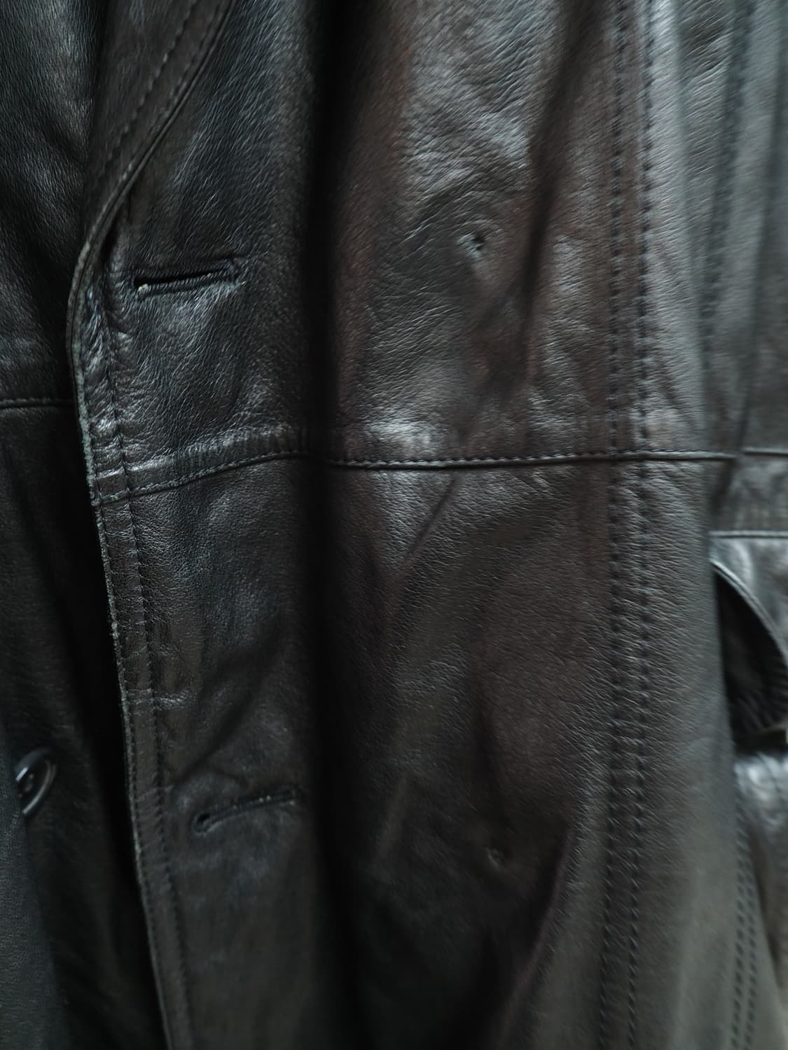 vintage leather coat  상품이미지9