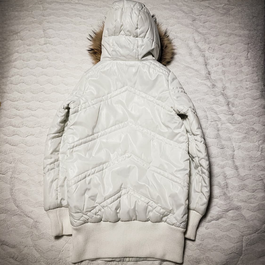 Recette A 'la mode Raccoon Fur Puffer 상품이미지5