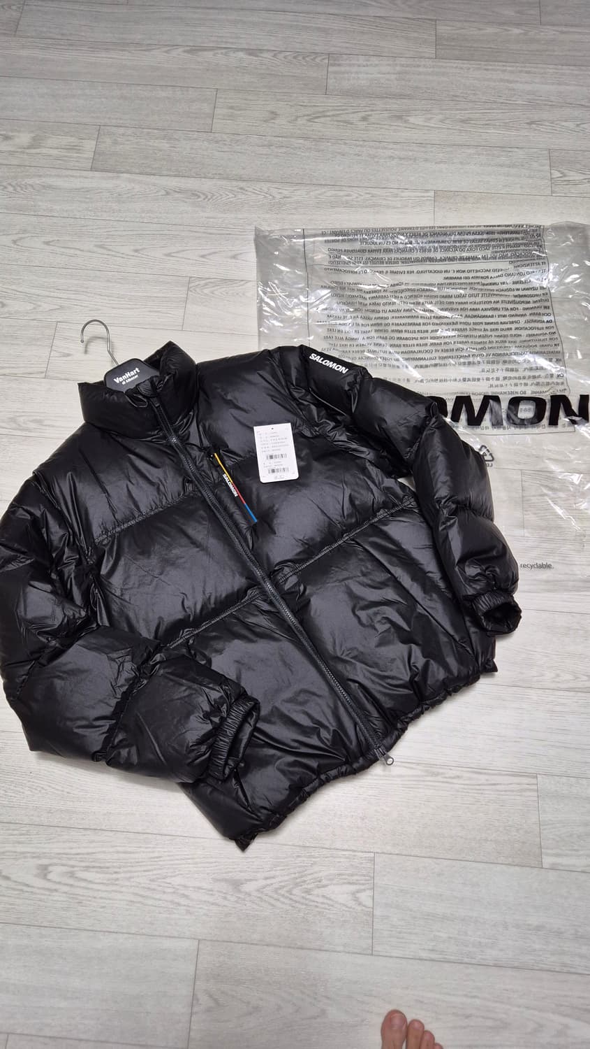 살로몬 컨투어 구스 다운 패딩 L사이즈(새제품) 상품이미지1