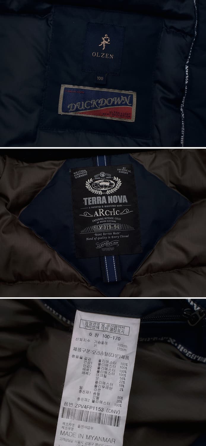 올젠 (Olzen) 테라노바 아크틱 파카 프리미엄 다운 패딩 (100) 상품이미지10