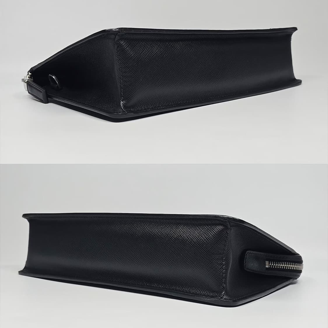 프라다 로고 사피아노 클러치백 상품이미지6