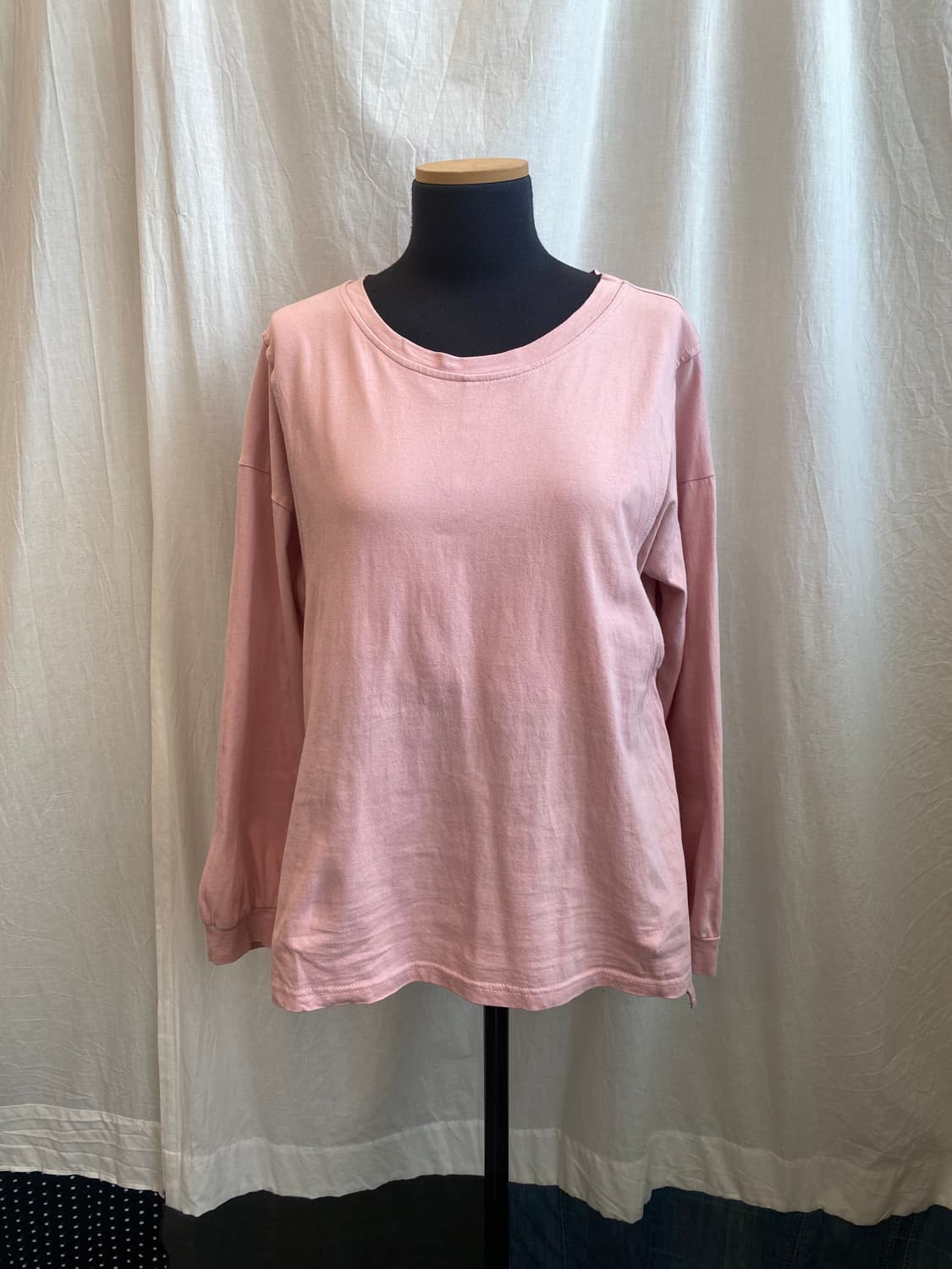 핑크 레이어 티셔츠(L) 상품이미지7