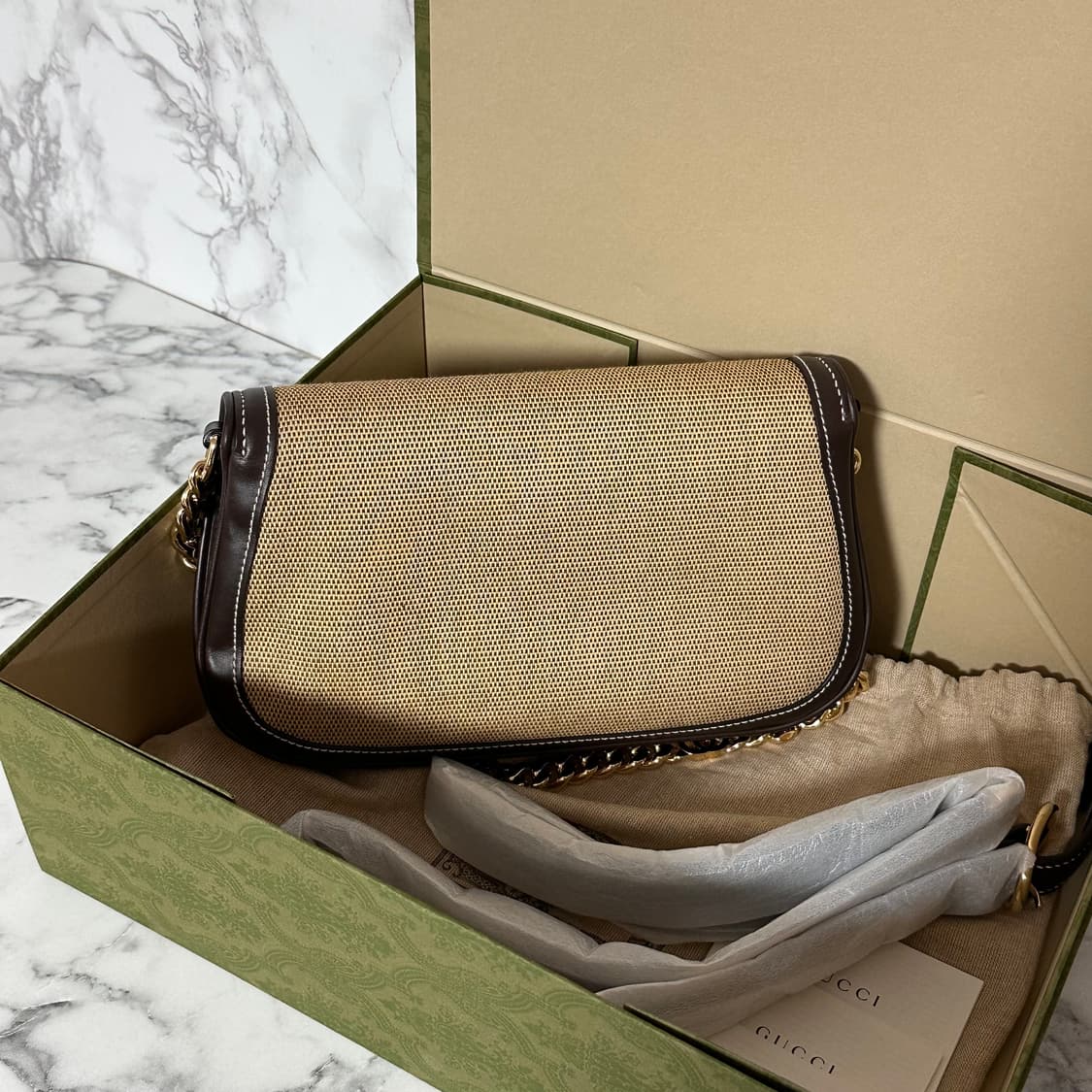 구찌 블론디 체인 숄더 크로스백 상품이미지2