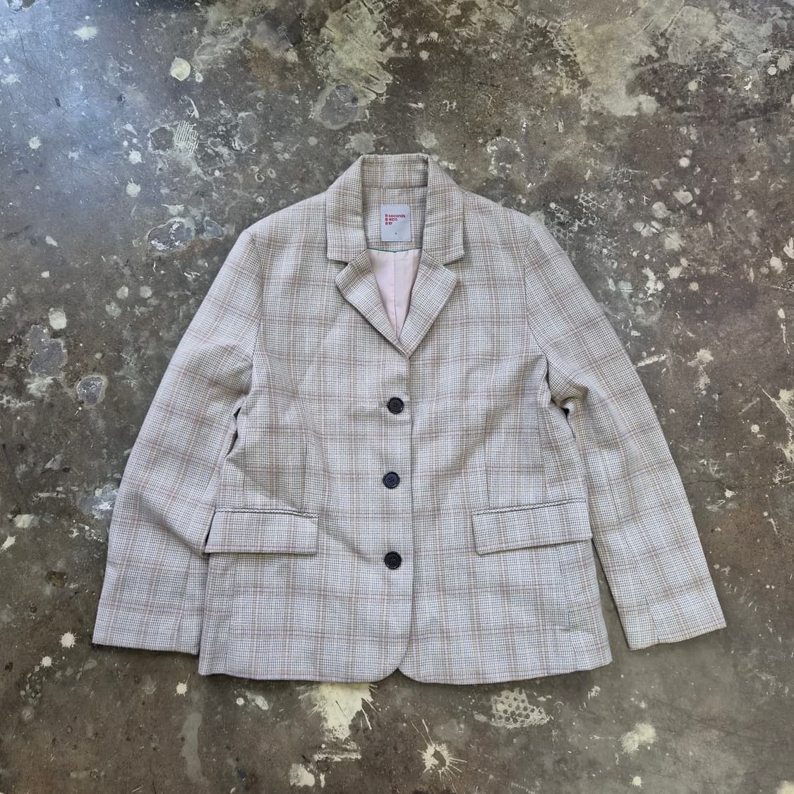 S) 에잇세컨즈 체크 자켓 마이 상품이미지1