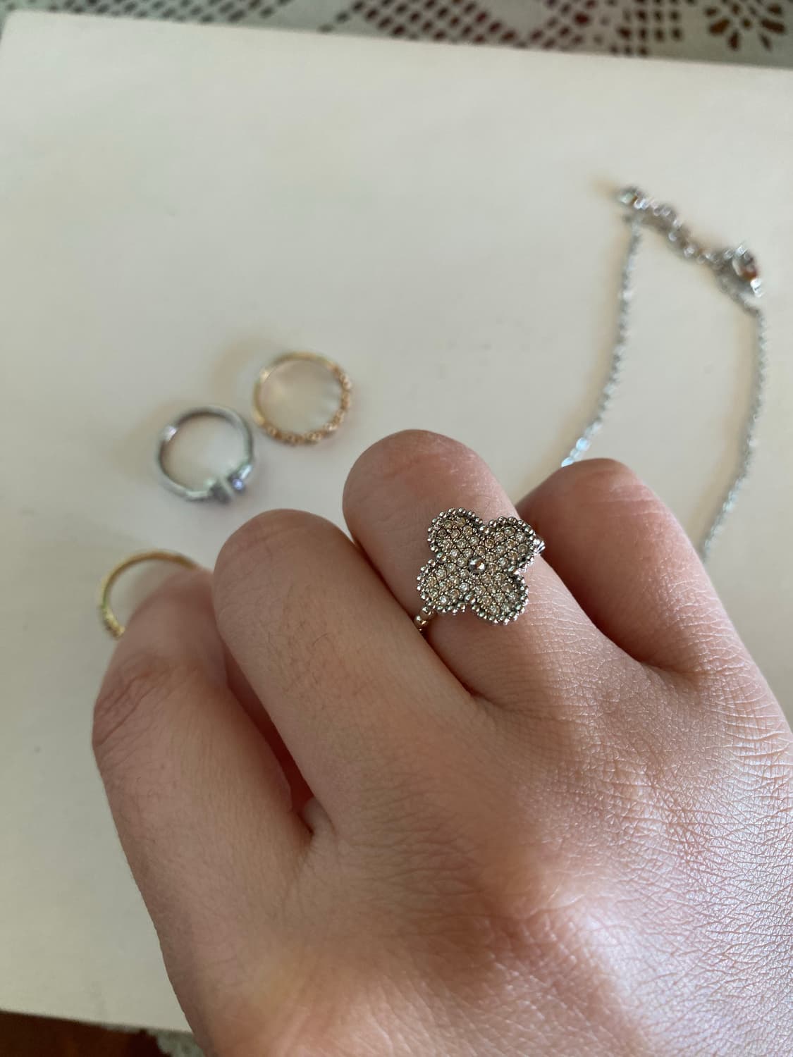 미사용 반지 목걸이 일괄 상품이미지6