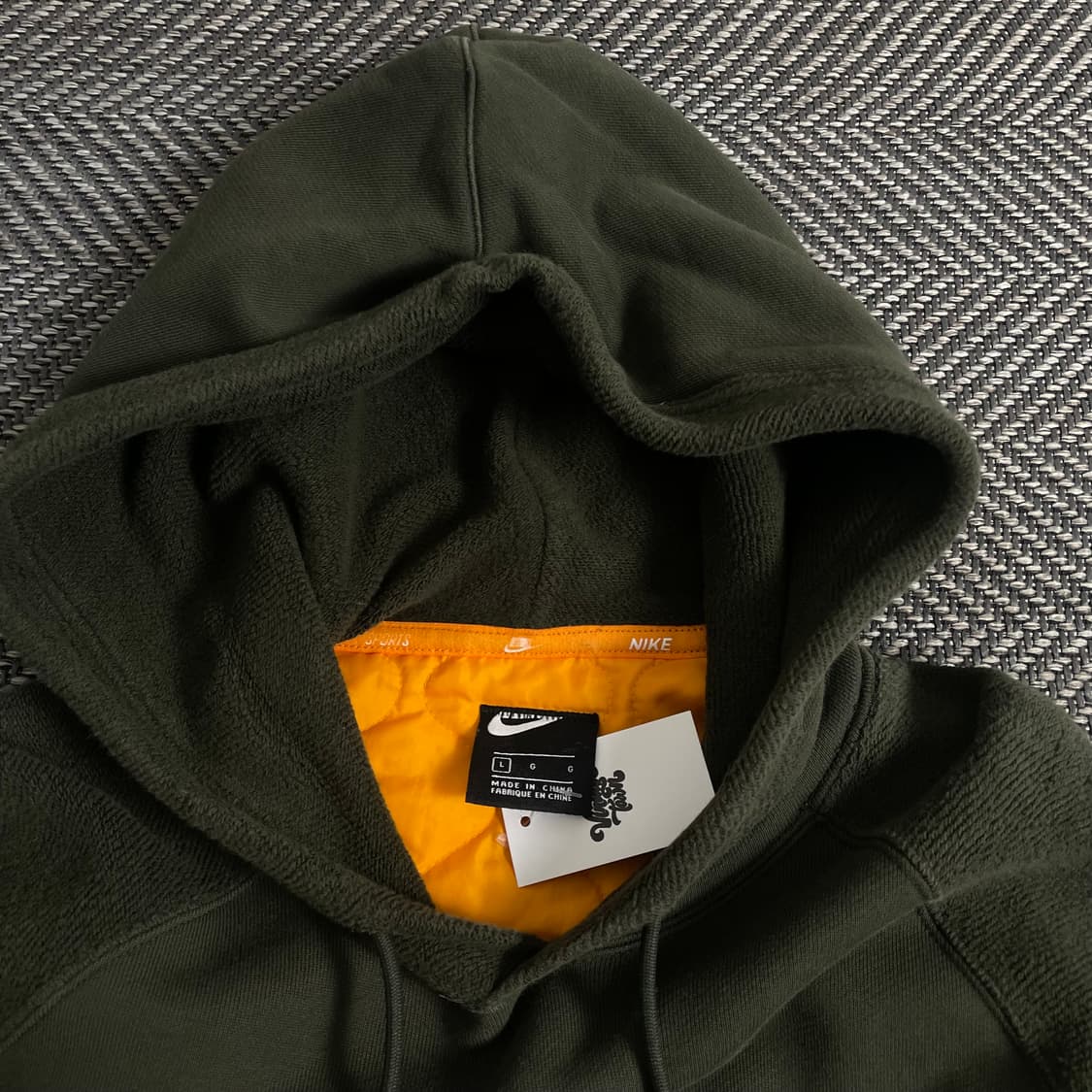 나이키 빅로고 퀼틸 믹스업 후드o 2968 상품이미지9