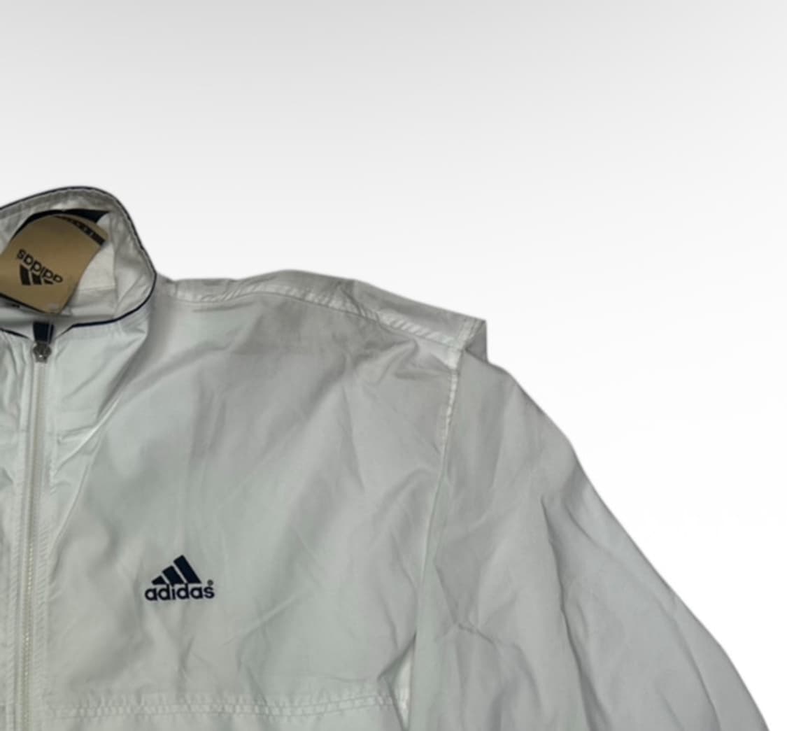 아디다스 00s 퍼포먼스로고 화이트바람막이 110 상품이미지2