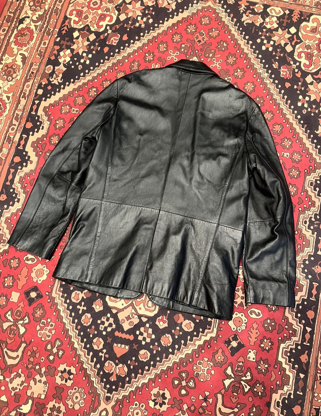 ( XL-2XL ) 가죽마이 블레이져 가죽코트 가죽카코트 레더자켓 상품이미지4