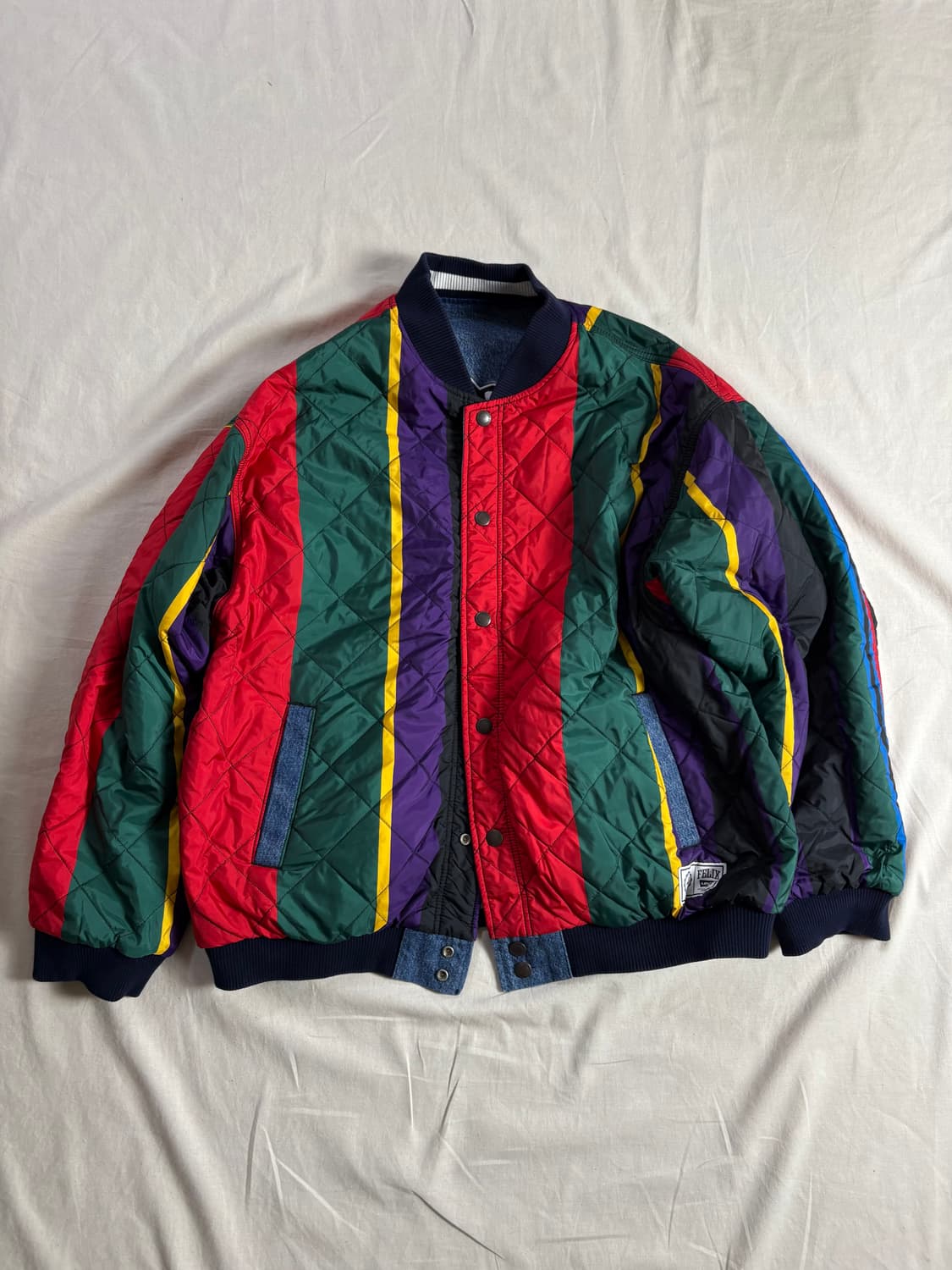 Levis x Felix 리바이스 펠릭스 더 캣 리버시블 자켓 L 상품이미지3