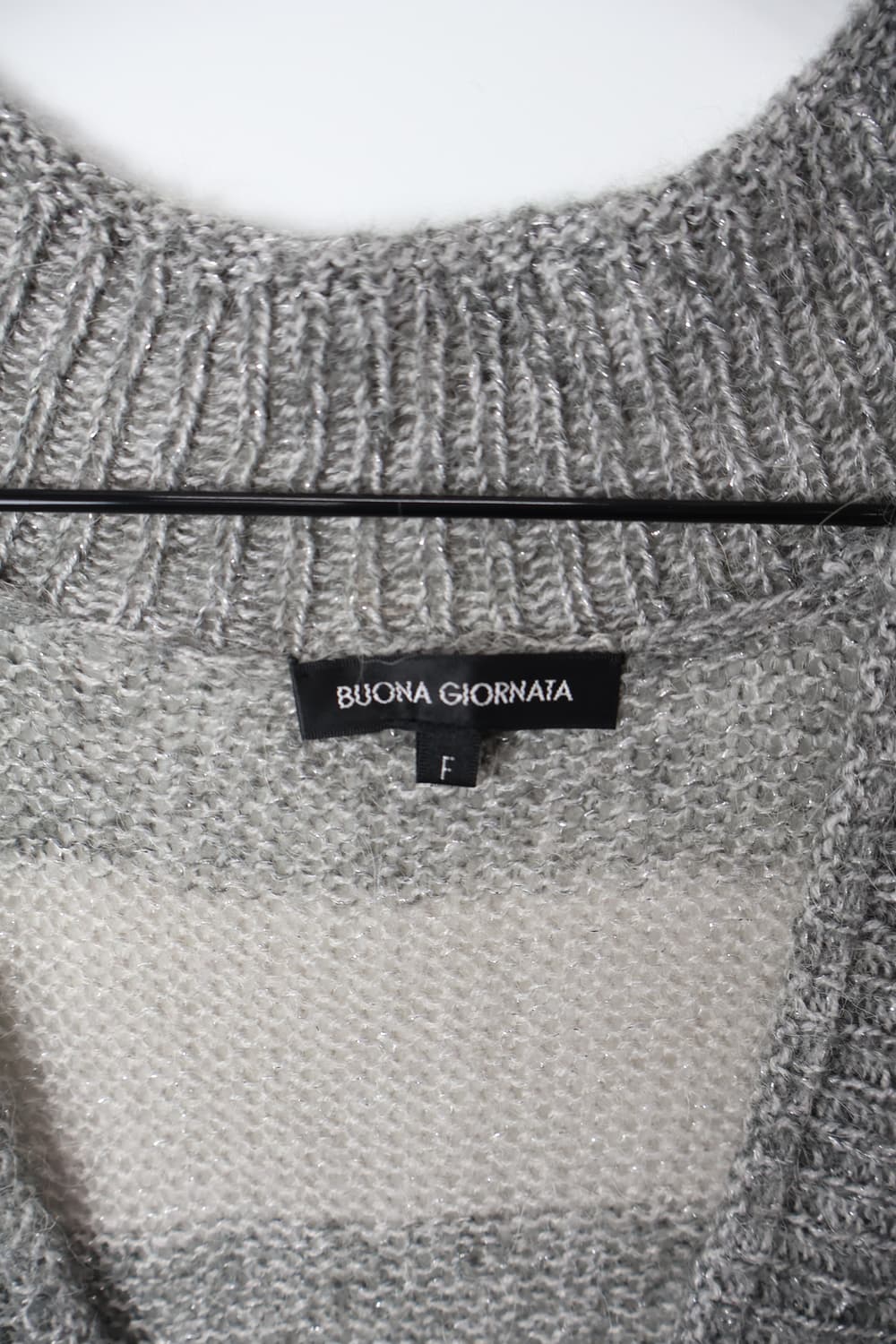 Jpn Y2k Acrylic Striped V-Neck Knit 상품이미지6