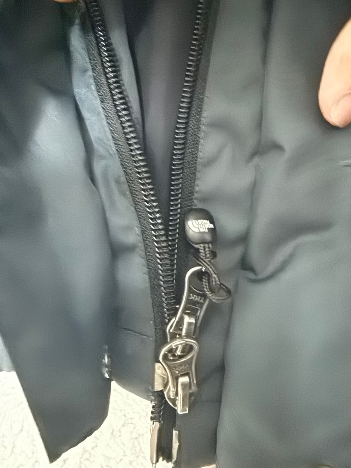 노스페이스 고어텍스 바람막이 블랙 M (넉넉핏) 상품이미지8