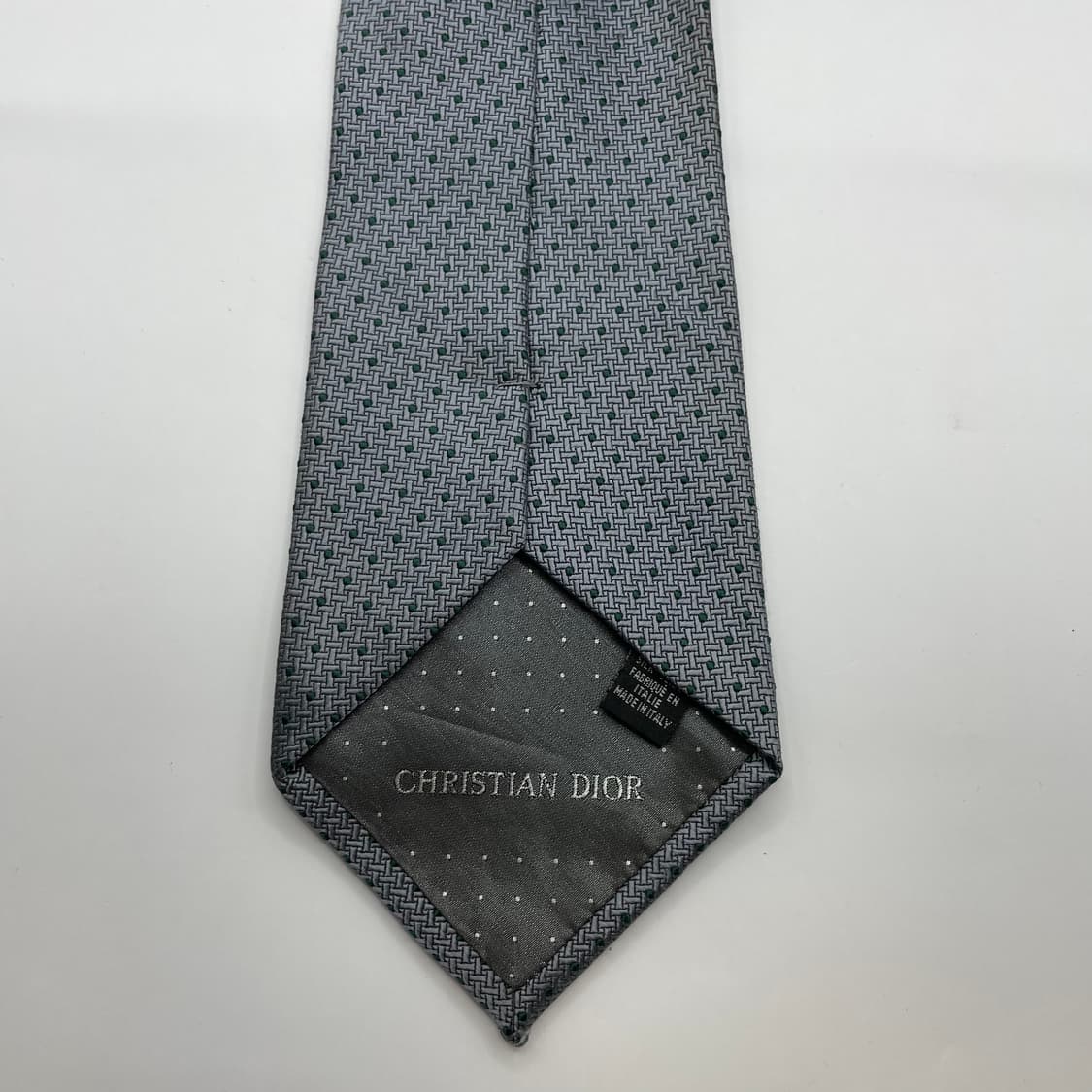 738) (Christian DIOR) 크리스찬 디올 패턴 넥타이 상품이미지4
