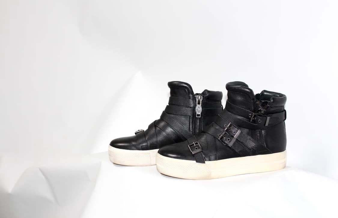 ASH 애쉬 스트랩 레더 하이탑 스니커즈 상품이미지2