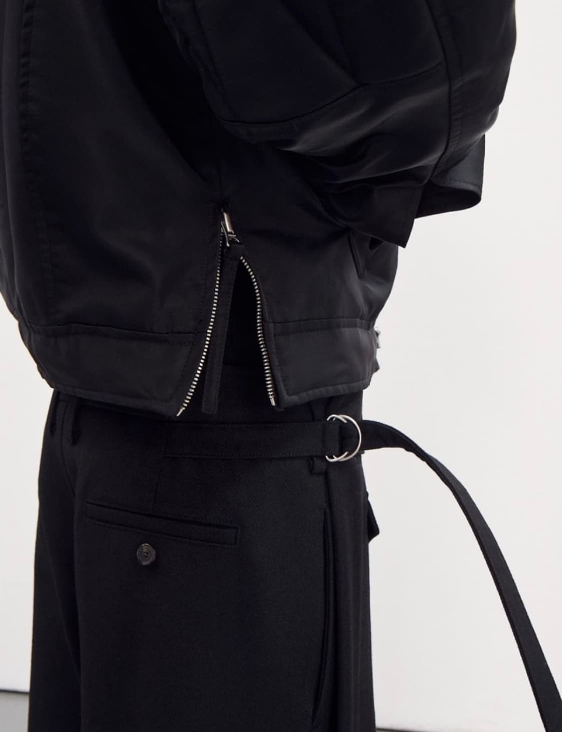 [L] 렉토 나일론 견장 봄버 상품이미지5