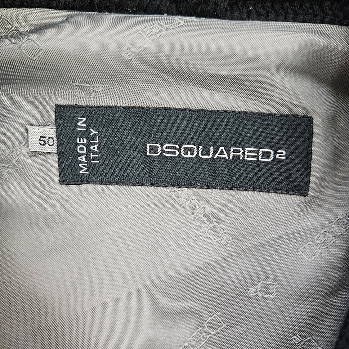 [50] 디스퀘어드2 숄카라 스웨이드 울 바이커 자켓 0102YH1 상품이미지3