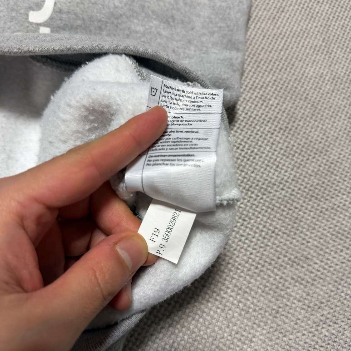 칼하트 오리지널 핏 후드티 상품이미지4