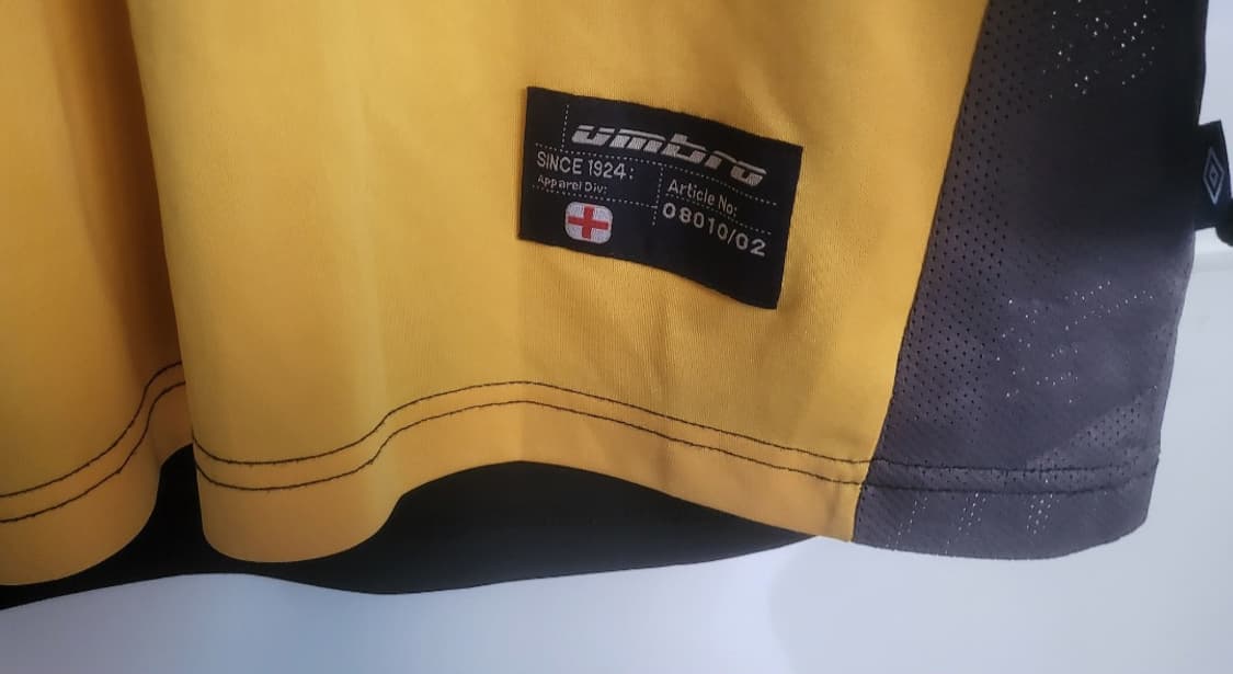 엄브로 1995-1997시즌 잉글랜드 국대 데이먼드 시먼 GK 상품이미지3