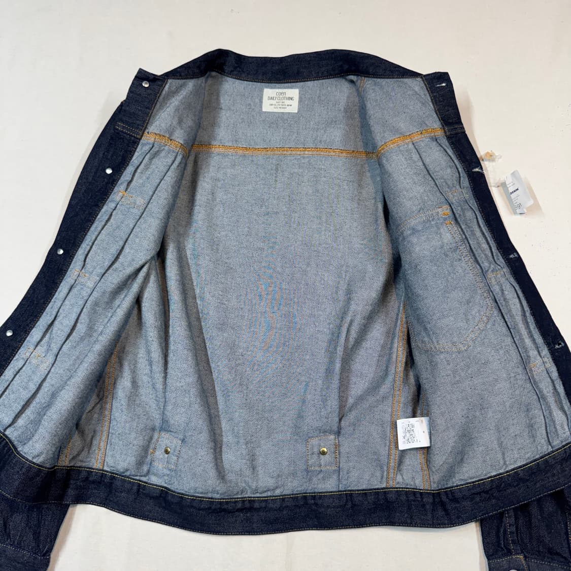 M) 코엔(COEN) USA 코튼 1nd 타입 1세대 데님 자켓 상품이미지4