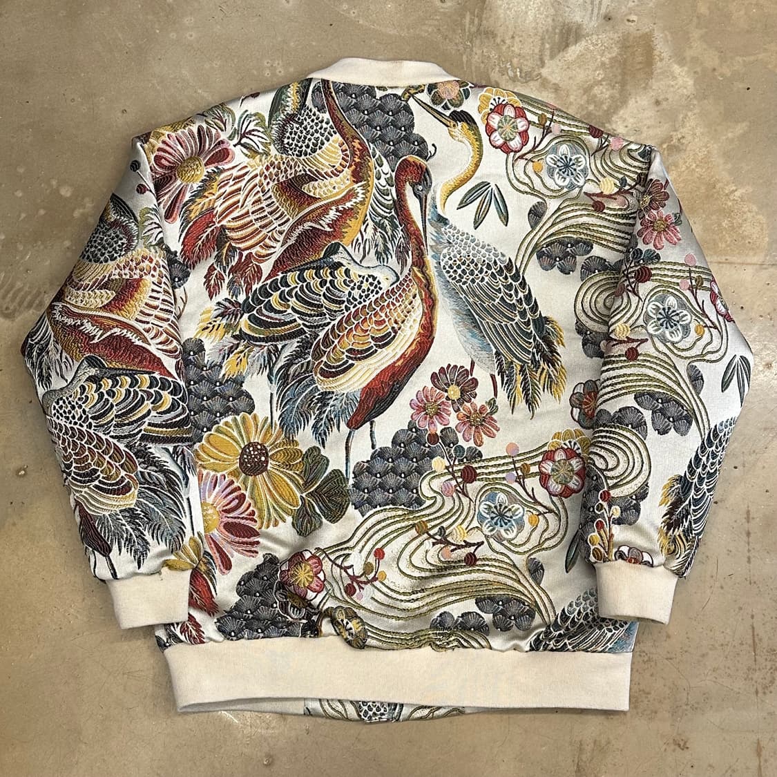 XXL vtg 플라워 자수 스카쟌 상품이미지3