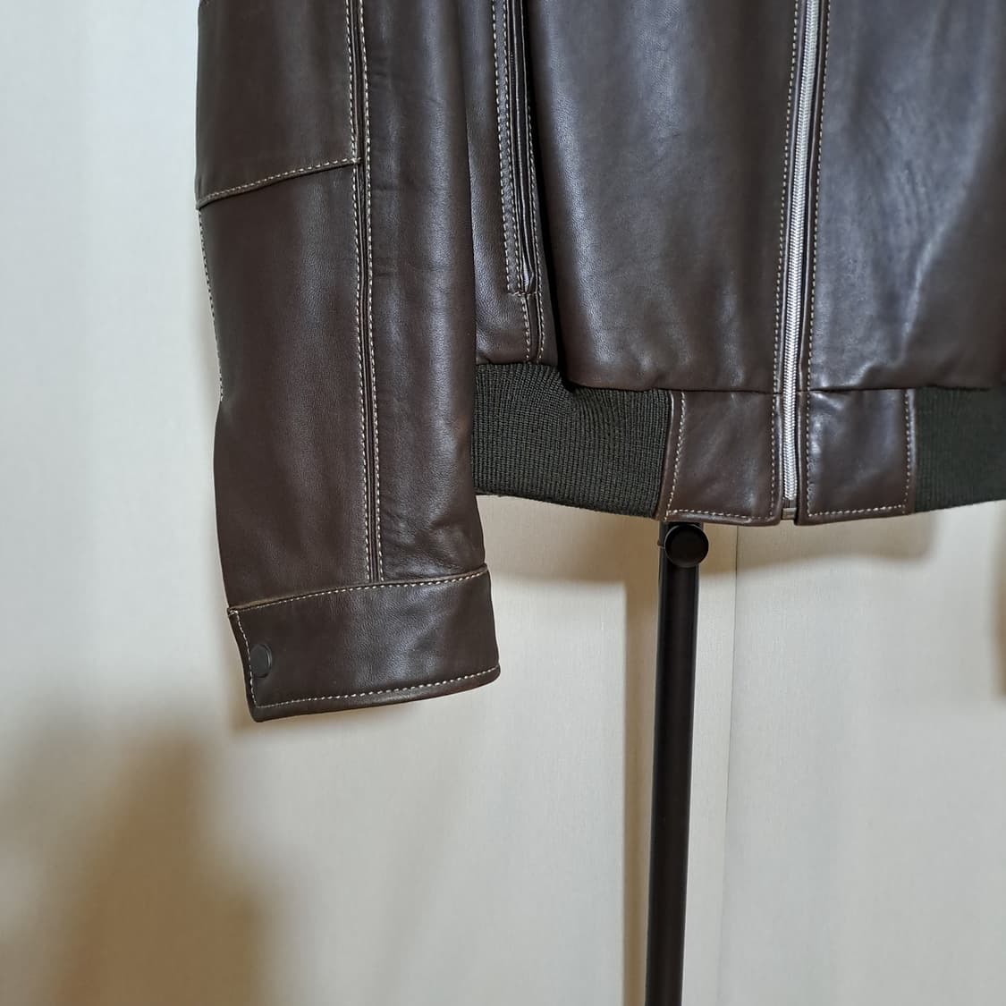 (택포) 뉴질랜드 램스킨 블루종 50 B61 상품이미지4