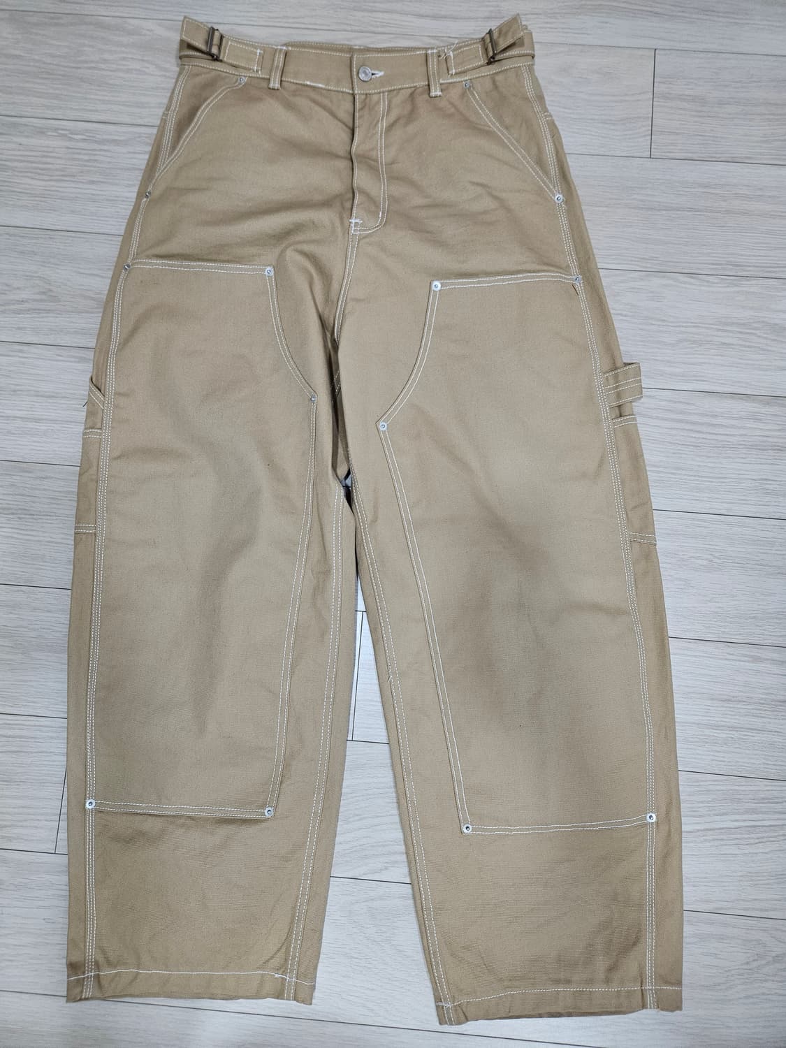 그레일즈 X 코인서울 X 트스 CARPENTER RAW PANTS 상품이미지2