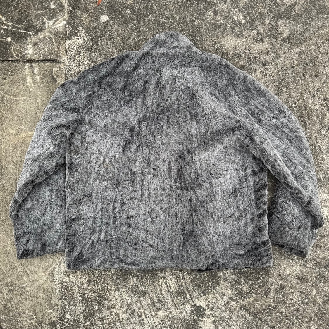 [XL] 90s Emporio Armani 아크릴 퍼 자켓 상품이미지4