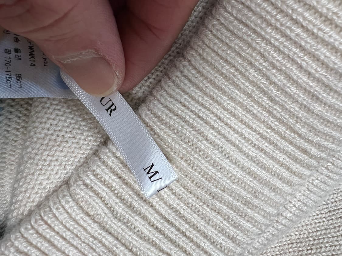 [M] 세터 파로 캐시미어 블렌드 칼라 니트 가디건 상품이미지6