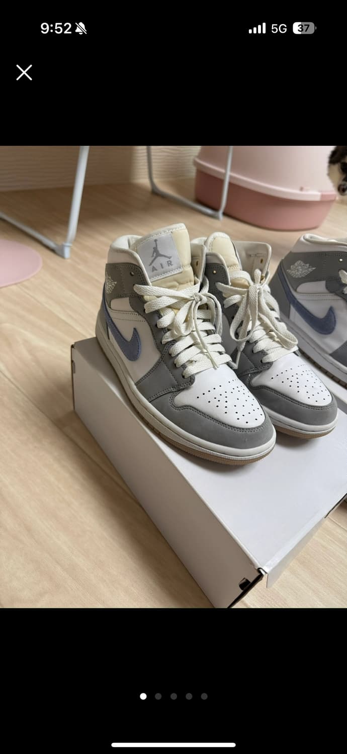 나이키 조던1 미드 울프 그레이 W240 상품이미지1