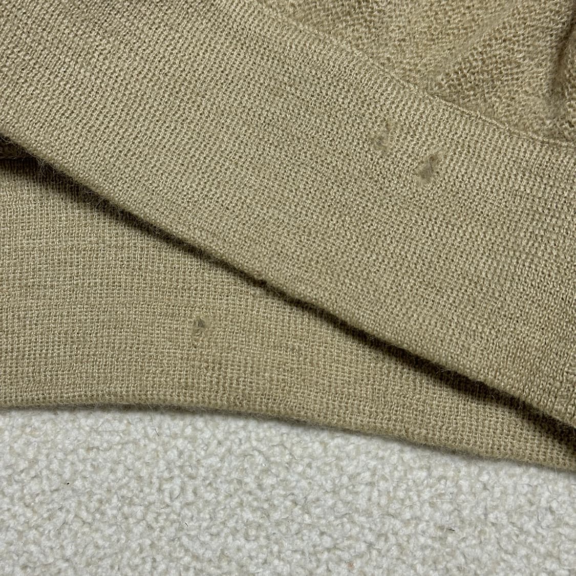 90s 라코스테 브이넥 울 니트 상품이미지7