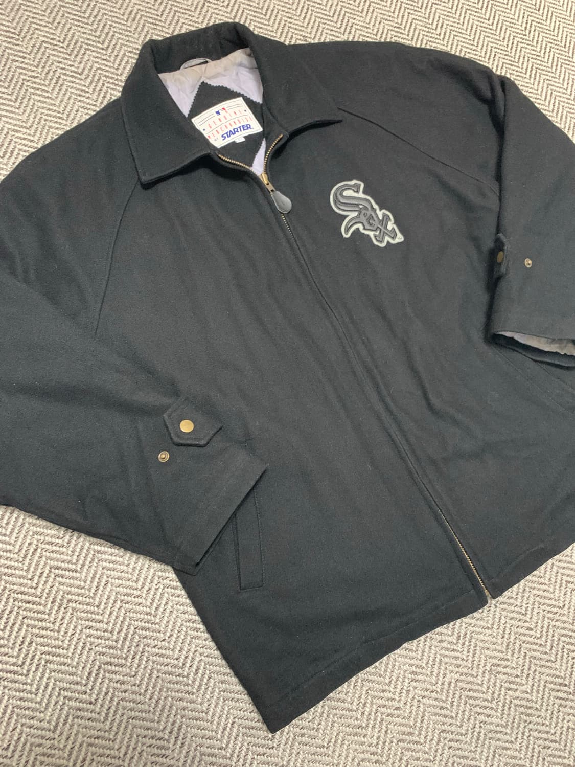 [XL]스타터 화이트삭스 울 자켓 상품이미지3