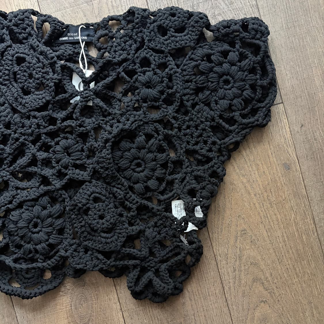 Floral Bulky Crochet Knit 상품이미지3