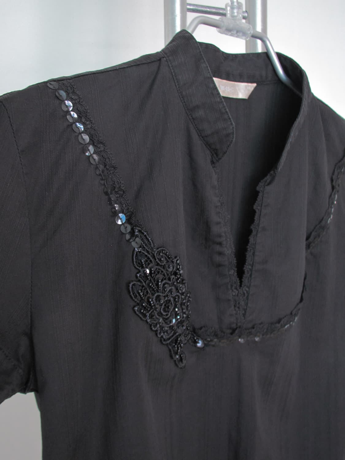 WBC beads lace blouse 상품이미지2